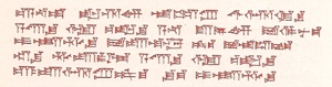 Akkadian Script